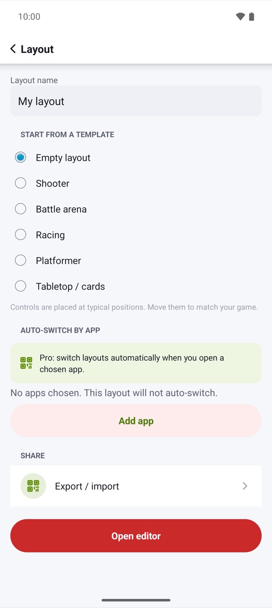 for every app.