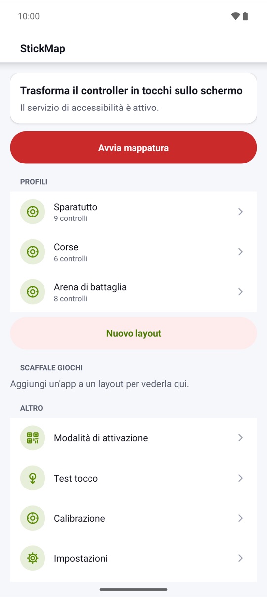 Posiziona, assegna,