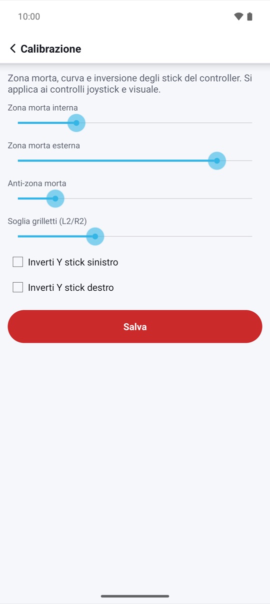 trascinamenti fluidi.