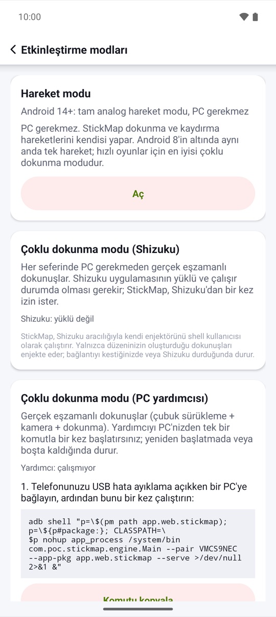 hepsi ücretsiz.